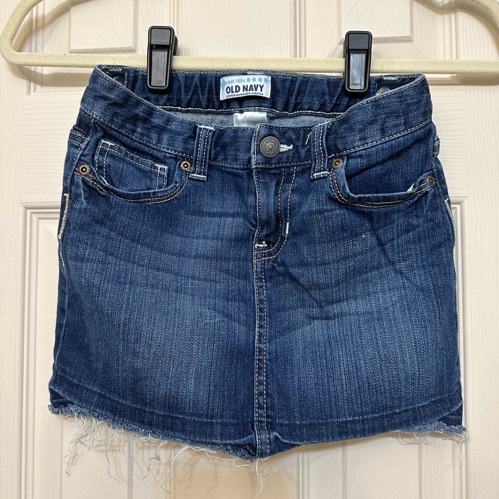Old Navy Girls Size 8 Jean Skirt
